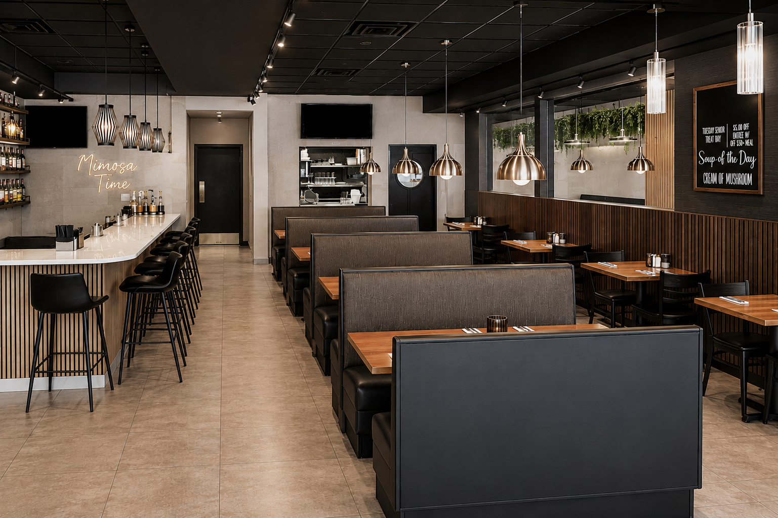 Inside of Cafe on the Grove Cafe in Rolling Meadows, IL